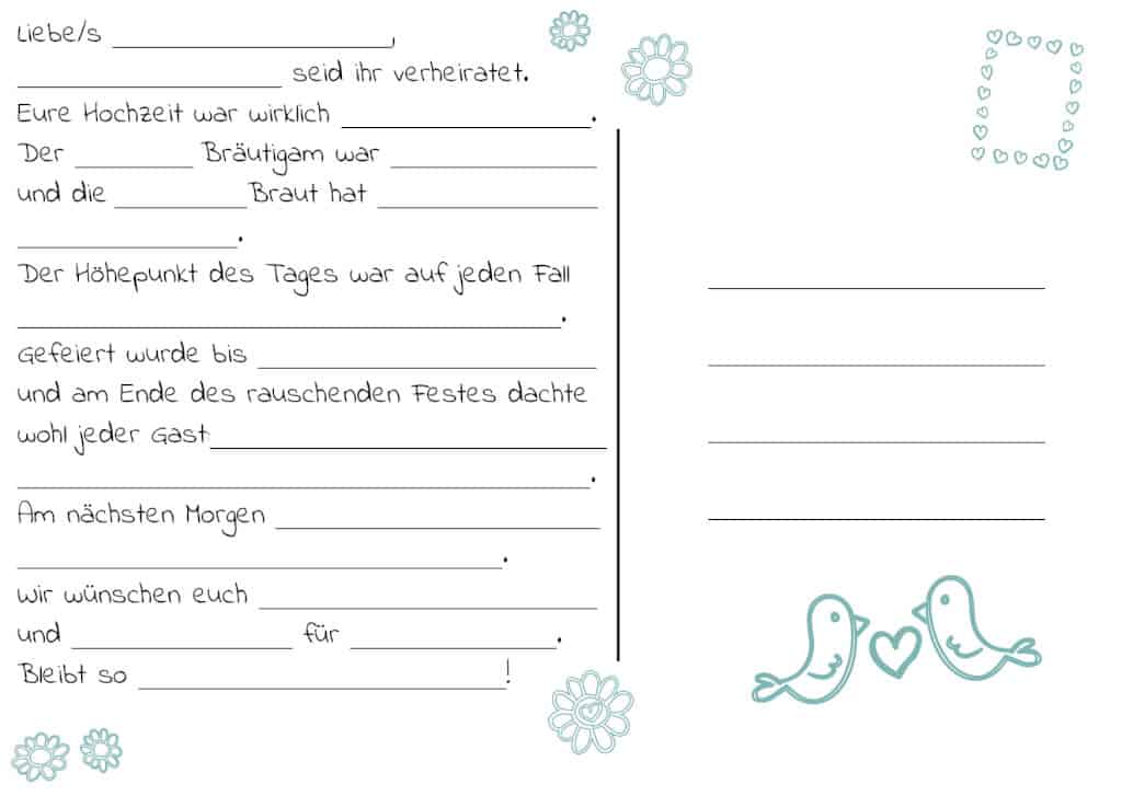 Gastebuch Hochzeit Mal Anders Mach Was Schones