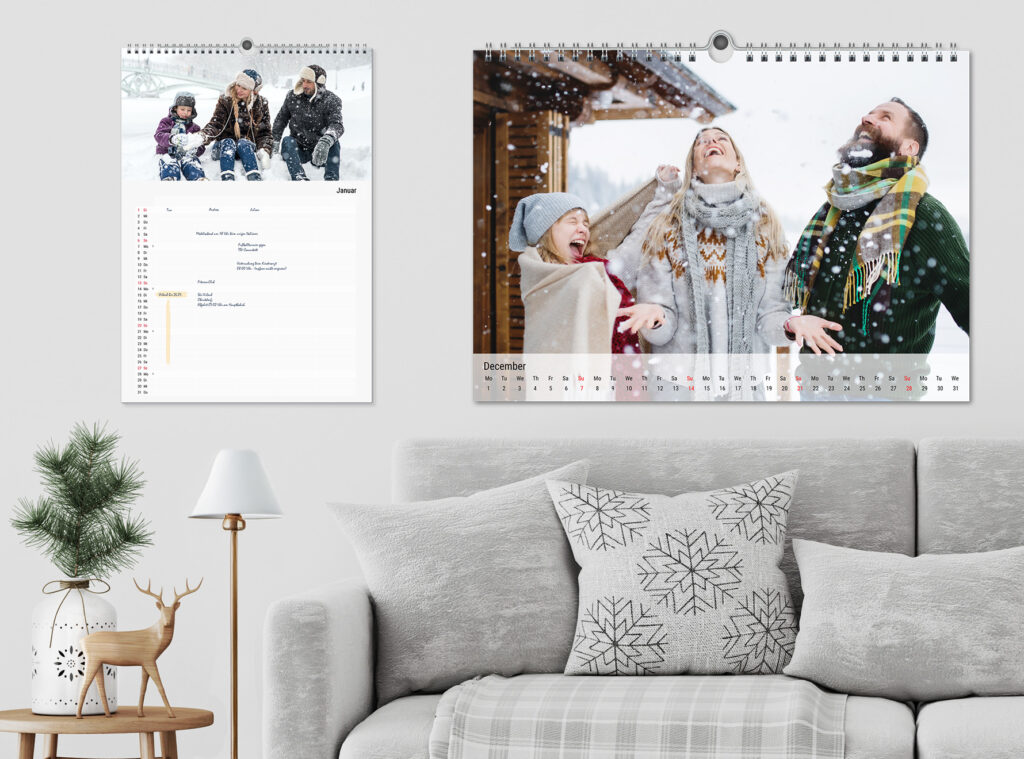 Fotokalender 2025 selbst gestalten