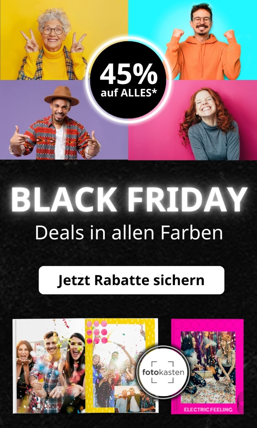 Black Friday bei fotokasten